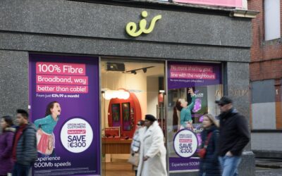 Eir reports gender pay gap of 5.5% after efforts to recruit women to senior leadership
